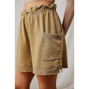 NWT Free People Cozy Girl Short / Olive Army